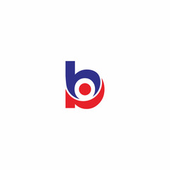 Letter b People Logo