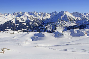 Ifen - Allgäu - Alpen - Panorama - Winter - Schnee