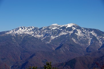 日本三名山の白山