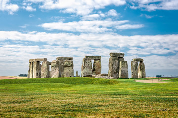 Naklejka premium Stonehendge in summertime