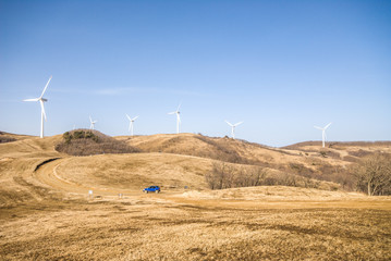 wind generator on the field2