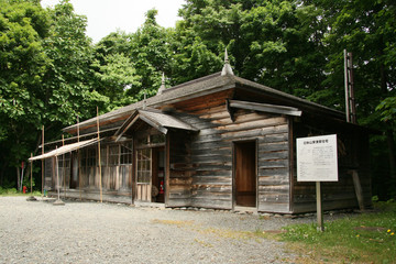 Fototapeta na wymiar Historical Village of Hokkaido, Japan