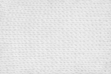White hand-knitted mohair fabric textile pattern background