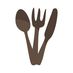 kitchen cutlery isolated icon vector illustration design