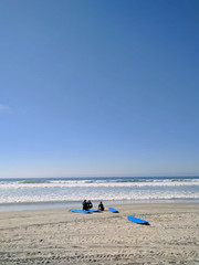 Fototapeta na wymiar Strand von San Diego