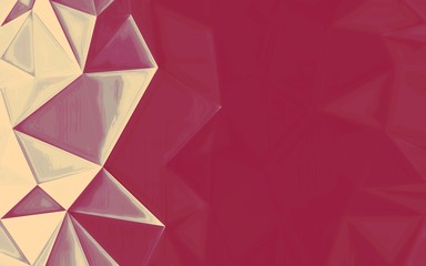 Fototapeta premium Dark Red Background Triangles