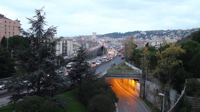 Traffic on Voie Pierre Mathis