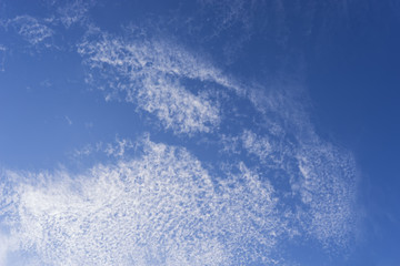 abstract blue sky and cloud pattern for background - can use to display or montage on product