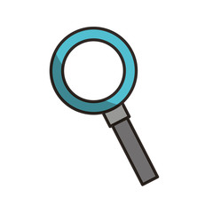 search magnifying glass isolated icon vector illustration design