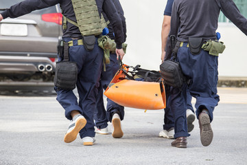 rapid medical evacuation by vehicle practice of law enforcement course