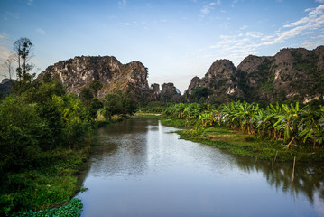 Fototapeta na wymiar Ninh Binh, Vietnam