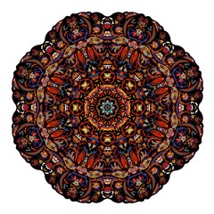 Mandala mit Pflanzenmotiv