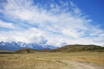  Kurai steppe. Altai republic, Russia