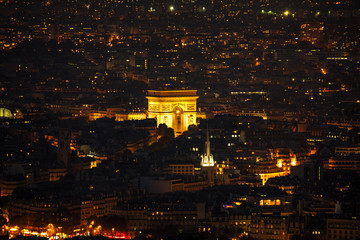 Arc de Triomphe de l'Etoile in Paris