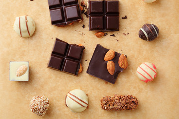 Sweet treats on paper