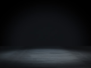 Product showcase spotlight background.3D rendering
