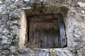 Old dalmatian window