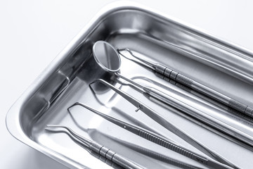 preparation of dental instruments before work