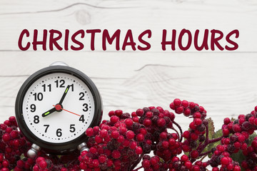 Old fashion Christmas store message