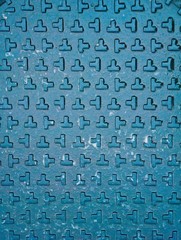 Tetris wall pattern