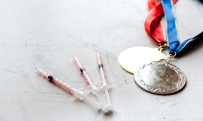 Concept of doping in sport - deprivation medals
