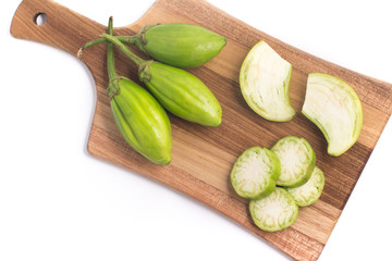 Jilo Scarlet. African Eggplant