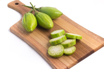 Jilo Scarlet. African Eggplant