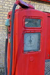 Antique Gasoline, or Petrol, Pump