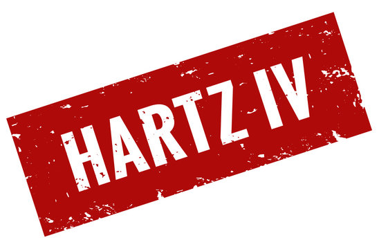 Hartz IV Stempel rot