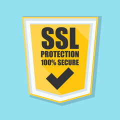SSL Protection Shield illustration