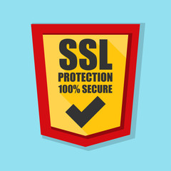 SSL Protection Shield illustration