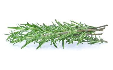 rosemary isolated on white background
