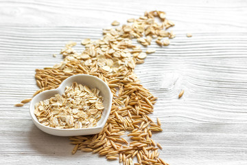 concept healthy for heart food on wooden background close up