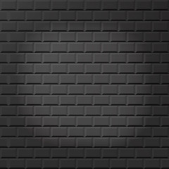 Grey brick wall seamless Vector illustration background - texture pattern for continuous replicate. Stock vector. Flat design.