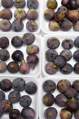 Background from fresh ripe figs