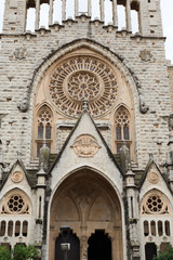 Fototapeta na wymiar Catholic Church Palma de Mallorca