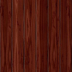 Naklejka premium Burgundy red dark wood wooden planks fence seamless 3d pattern design texture
