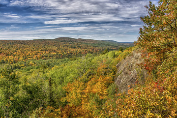 Fototapeta premium View from Brockway Mountain