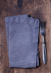 Grey napkin