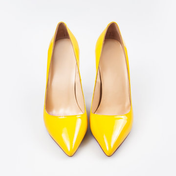 Female Yellow Shoes