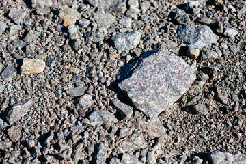 The texture of the stone