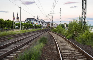 Bahnlärm im Rheintal, Hessen