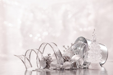 Chrismas and New Year background.