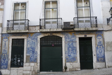 Fototapeta na wymiar Azulejos - Lisbon - Portugal