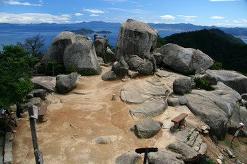 Top of Mt Misen, Miyajima, Japan