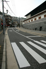 Road, Nagasaki City, Japan