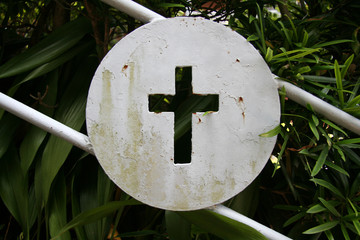 Cross - Oura Church, Nagasaki, Japan