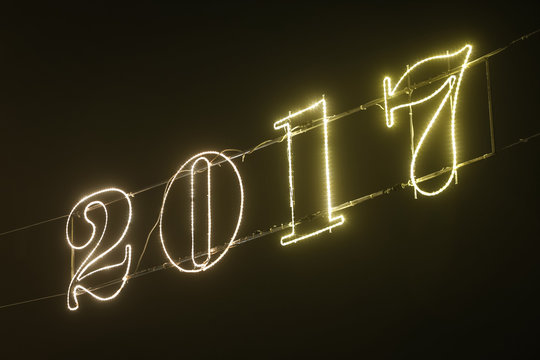 A 2017 illuminating decoration sign 