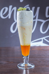 colorful cold drinks