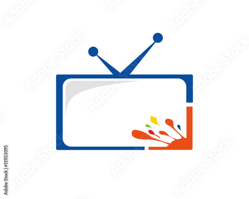 "TV Logo 4" Stock image and royalty-free vector files on Fotolia.com - Pic 131153095